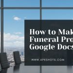 How to Make a Funeral Program in Google Docs