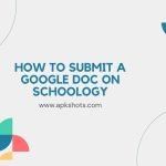 How to Submit a Google Doc on Schoology